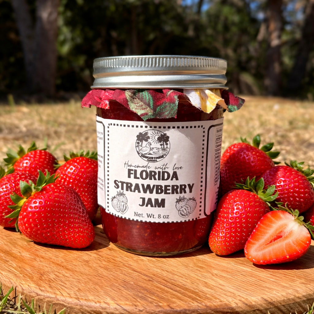 Florida Strawberry Jam (8 oz)