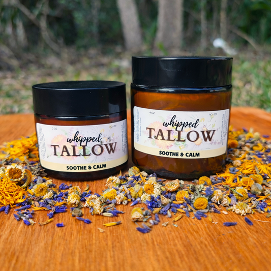 Herbal Whipped Tallow | Soothe & Calm