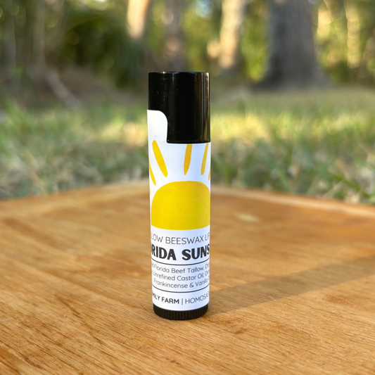 Tallow Beeswax Lip Balm (SINGLE)