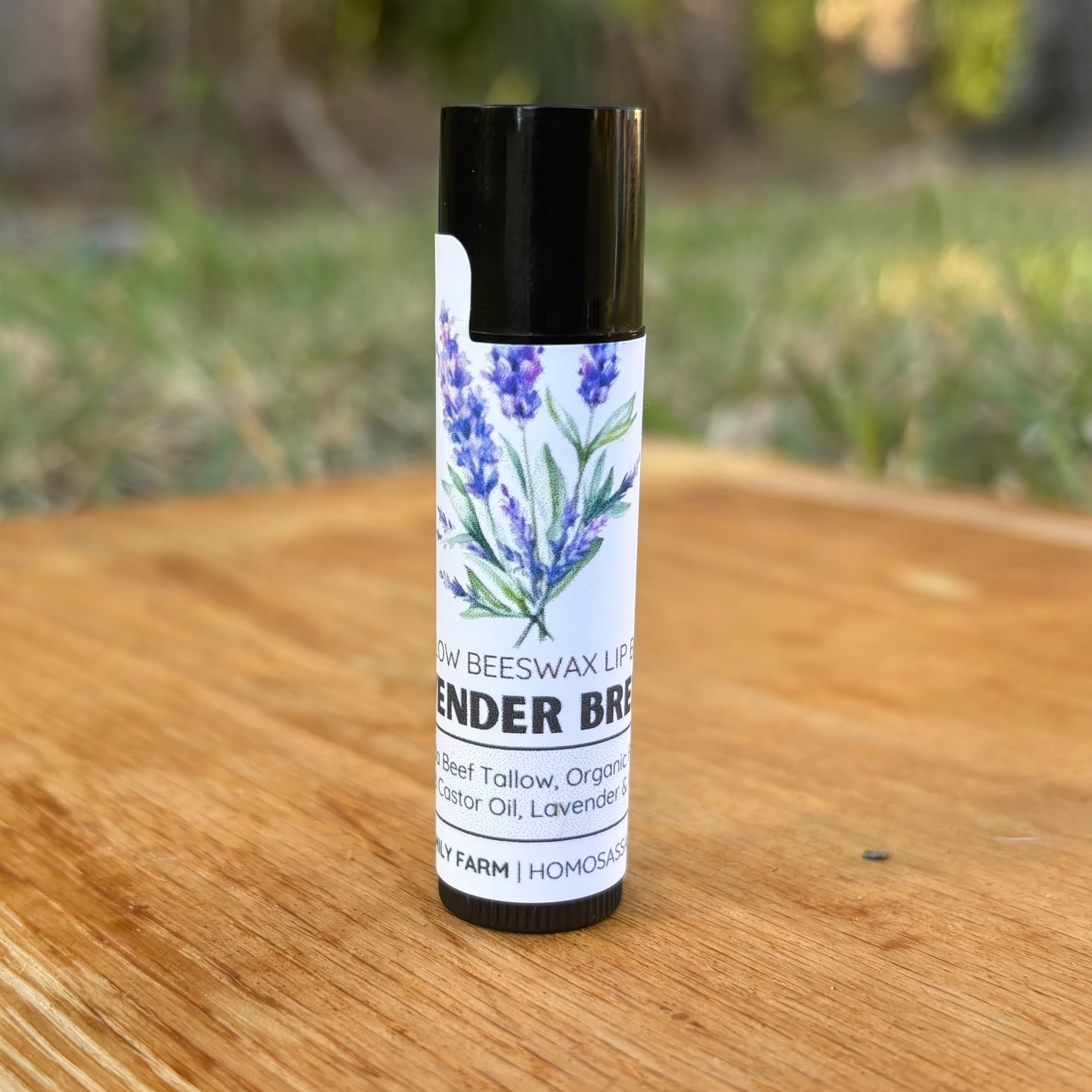 Tallow Beeswax Lip Balm (SINGLE)