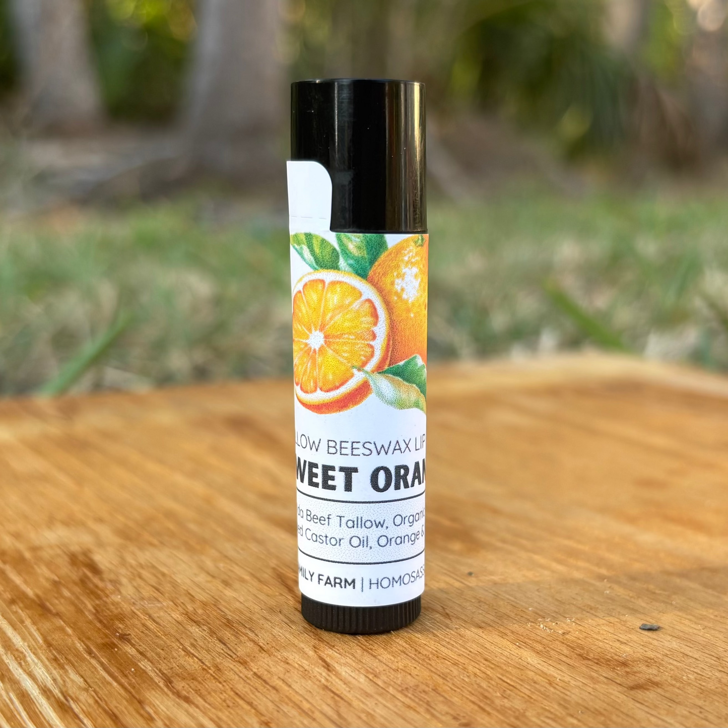 Tallow Beeswax Lip Balm (SINGLE)