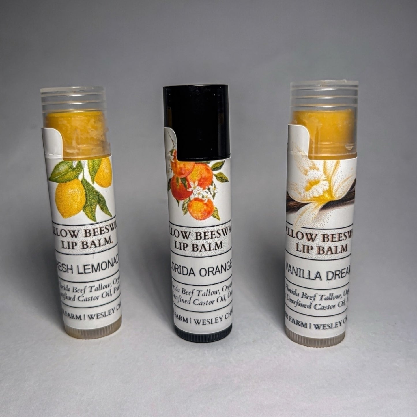 Tallow Beeswax Lip Balm (SINGLE)
