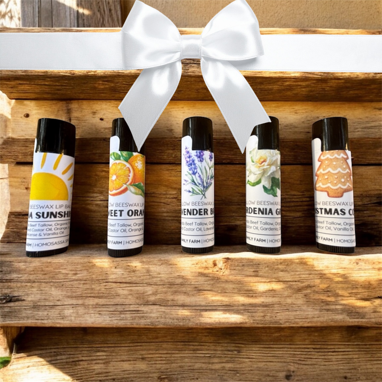 Tallow Lip Balm Gift Set
